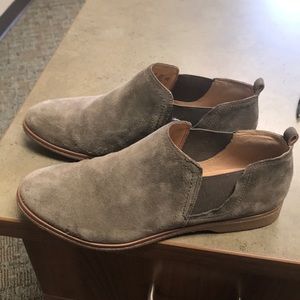Womens gray booties